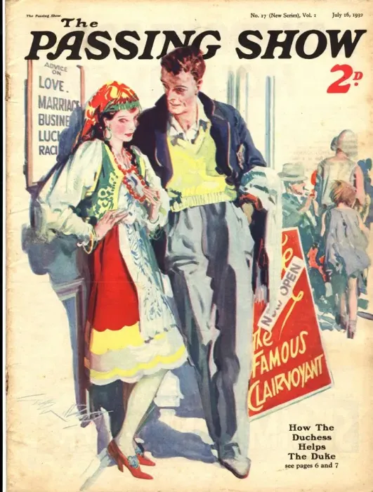 Framed Print : 1930s, UK, The Passing Show, Magazine Cover