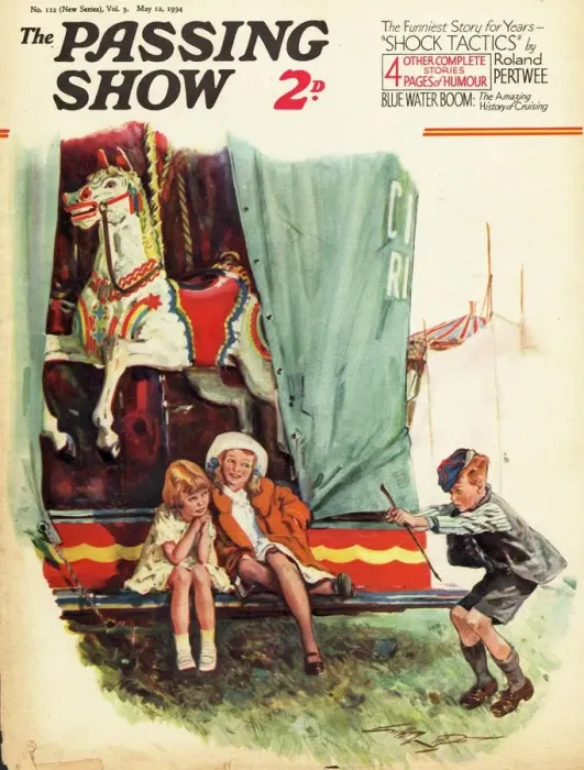 Framed Print : 1930s, UK, The Passing Show, Magazine Cover Framed Print : 1930s, UK, The Passing Show, Magazine Cover