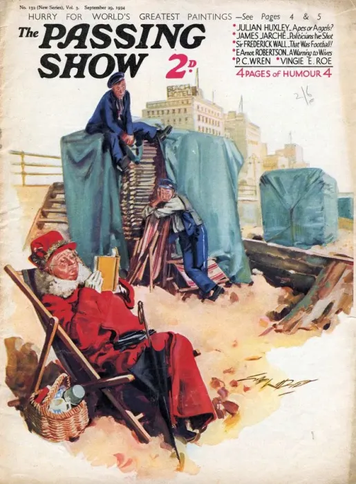Framed Print : 1930s, UK, The Passing Show, Magazine Cover Framed Print : 1930s, UK, The Passing Show, Magazine Cover