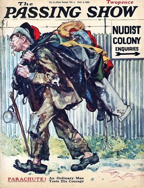 1930S, UK, Passing Show, Magazine Cover