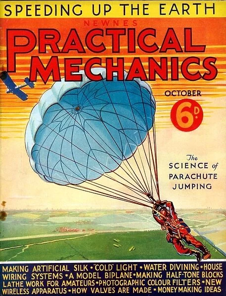 1930s UK Practical Mechanics Magazine Cover