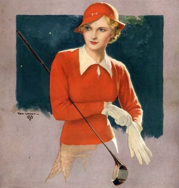 1930s USA golf womens