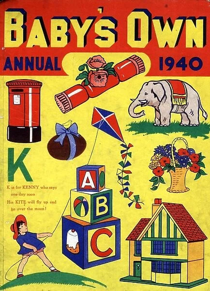 1940 1940s UK babies own annualss baby