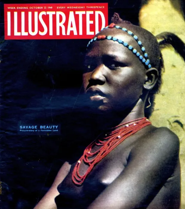 Framed Print : 1940s UK Illustrated Magazine Cover Framed Print : 1940s UK Illustrated Magazine Cover