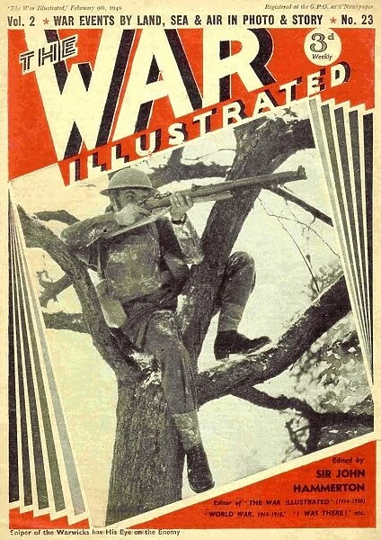 1940s UK The War Illustrated Magazine Cover