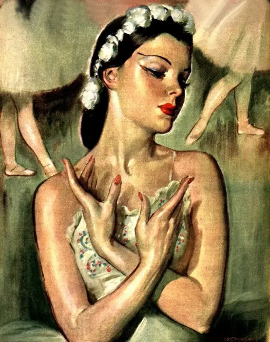 Framed Print : 1946 1940s UK womens magazines portraits dancers ballet dancing Framed Print : 1946 1940s UK womens magazines portraits dancers ballet dancing