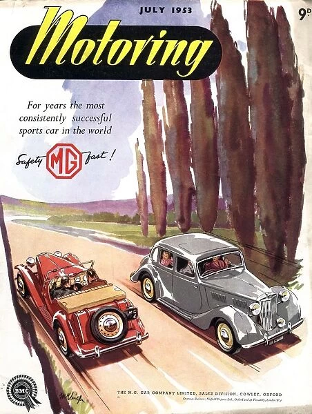 1950s UK cars mg convertibles
