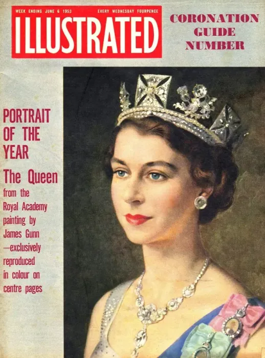 Framed Print : 1950s UK Illustrated Magazine Cover Framed Print : 1950s UK Illustrated Magazine Cover