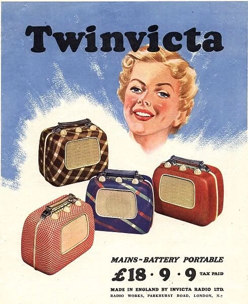 1950s UK invicta radios