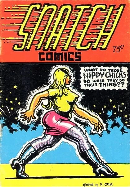 1960s, USA, Snatch Comics, Comic /  Annual Cover
