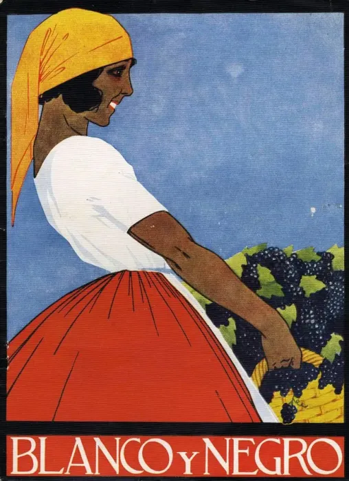 Framed Print : Blanco y Negro 1923 1920s Spain cc grapes wine alcohol magazines Framed Print : Blanco y Negro 1923 1920s Spain cc grapes wine alcohol magazines