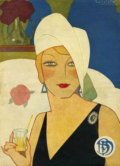 Framed Print : Blanco y Negro 1935 1930s Spain cc drinking hats womens portraits