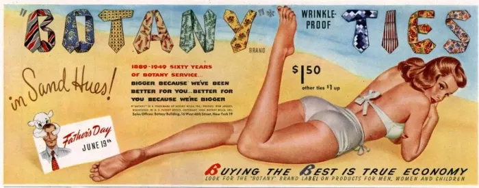 Framed Print : Botany Ties 1949 1940s USA mens ties pin-ups glamour clothing clothes Framed Print : Botany Ties 1949 1940s USA mens ties pin-ups glamour clothing clothes