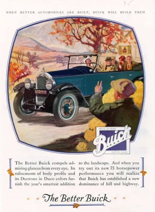 Framed Print : Buick 1925 1920s USA cc cars autumn seasons waving Framed Print : Buick 1925 1920s USA cc cars autumn seasons waving