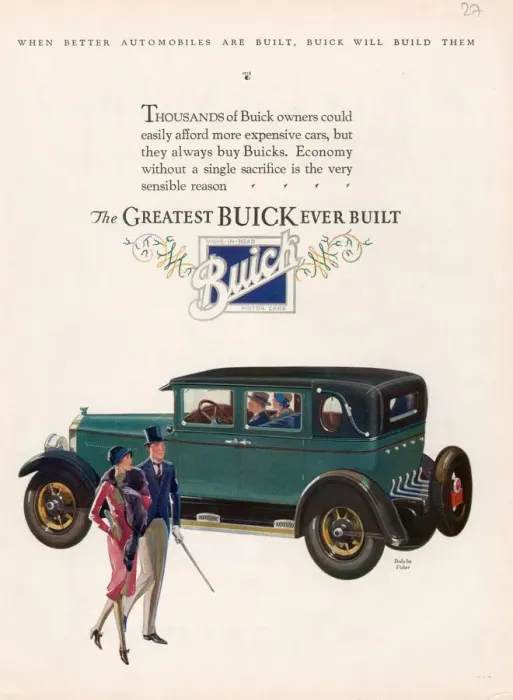 Framed Print : Buick 1927 1920s USA cc cars Framed Print : Buick 1927 1920s USA cc cars