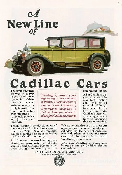 Cadillac 1925 1920s USA cc cars Cadillac