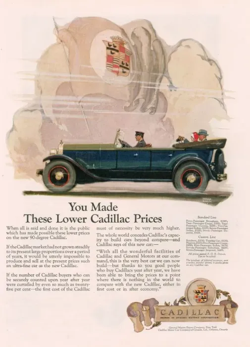 Framed Print : Cadillac 1925 1920s USA cc cars Cadillac flags coats of arms Framed Print : Cadillac 1925 1920s USA cc cars Cadillac flags coats of arms