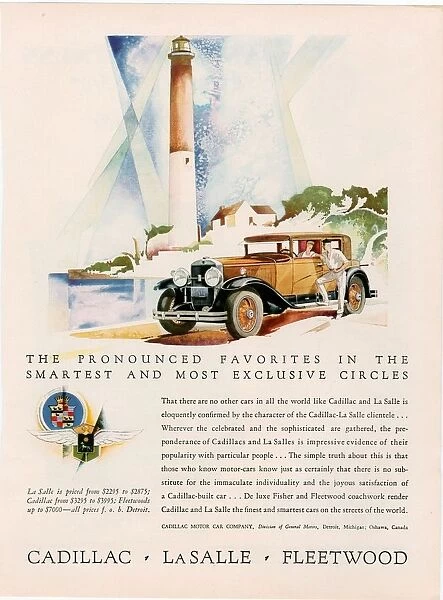 Cadillac la Salle 1929 1920s USA cc cars lighthouses