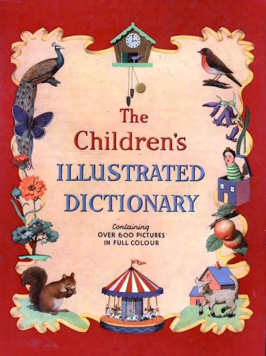 Framed Print : The Childrens Illustrated Dictionary 1940s UK mcitnt dictionaries childrens Framed Print : The Childrens Illustrated Dictionary 1940s UK mcitnt dictionaries childrens