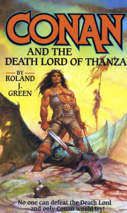 Framed Print : Conan and the Death Lord of Thanza 1997 1980s USA fantasy The Barbarian Framed Print : Conan and the Death Lord of Thanza 1997 1980s USA fantasy The Barbarian