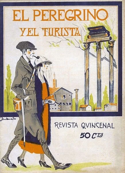El Peregrino Yel Turista 1925 1920s Spain cc