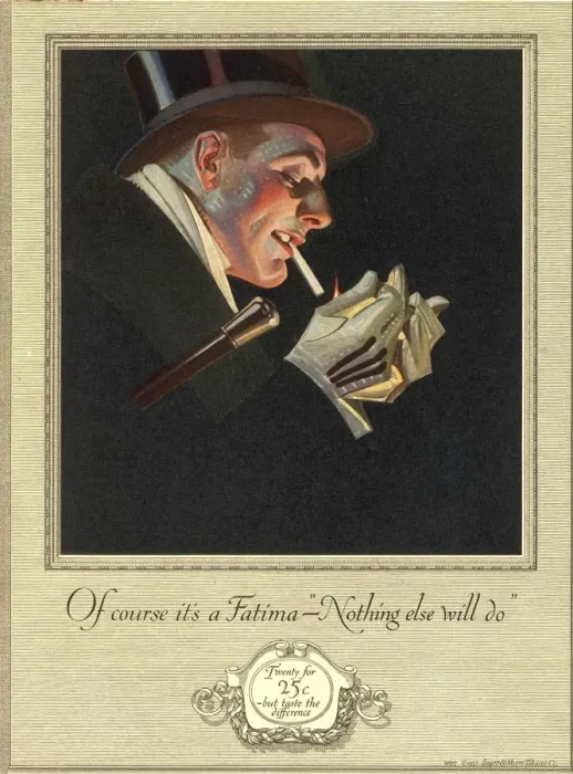 Framed Print : Fatima 1920s USA cigarettes smoking turkish mens evening dress Leyendecker Framed Print : Fatima 1920s USA cigarettes smoking turkish mens evening dress Leyendecker