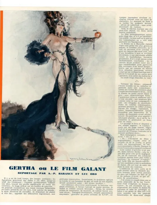 Framed Print : France Le Sourire Magazine Plate