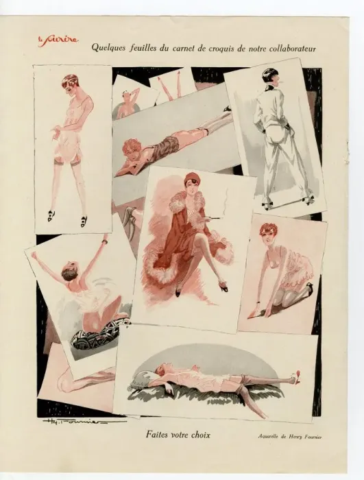 Framed Print : France Le Sourire Magazine Plate Framed Print : France Le Sourire Magazine Plate