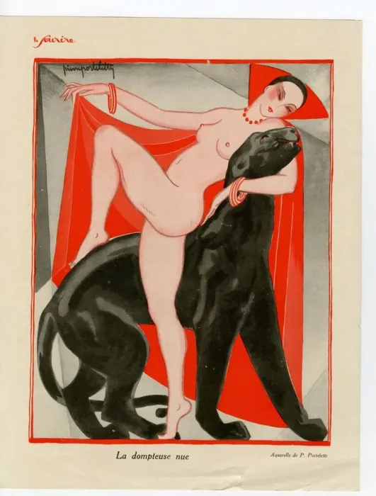 Framed Print : France Le Sourire Magazine Plate