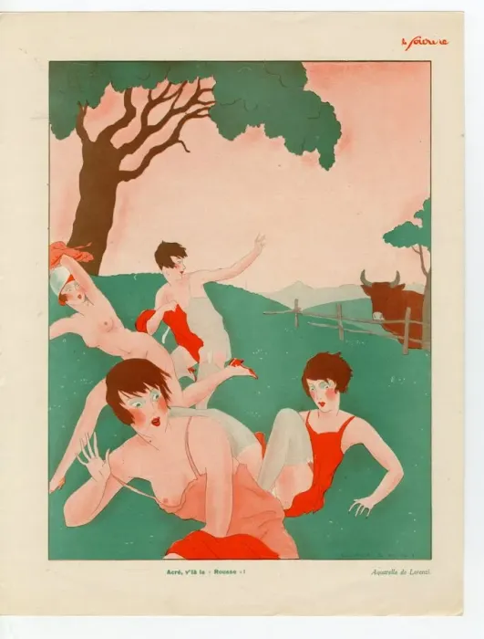 Framed Print : France Le Sourire Magazine Plate Framed Print : France Le Sourire Magazine Plate
