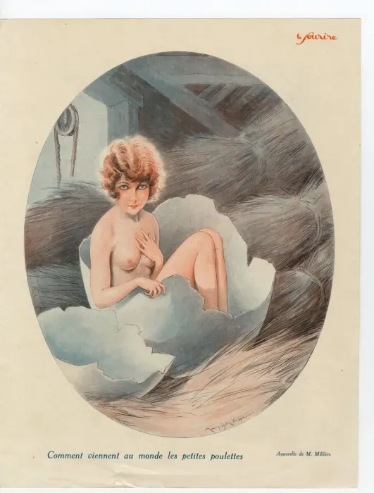 Framed Print : France Le Sourire Magazine Plate Framed Print : France Le Sourire Magazine Plate