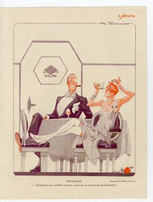 Framed Print : France Le Sourire Magazine Plate