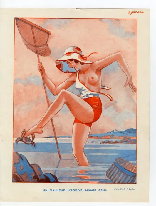Framed Print : France Le Sourire Magazine Plate