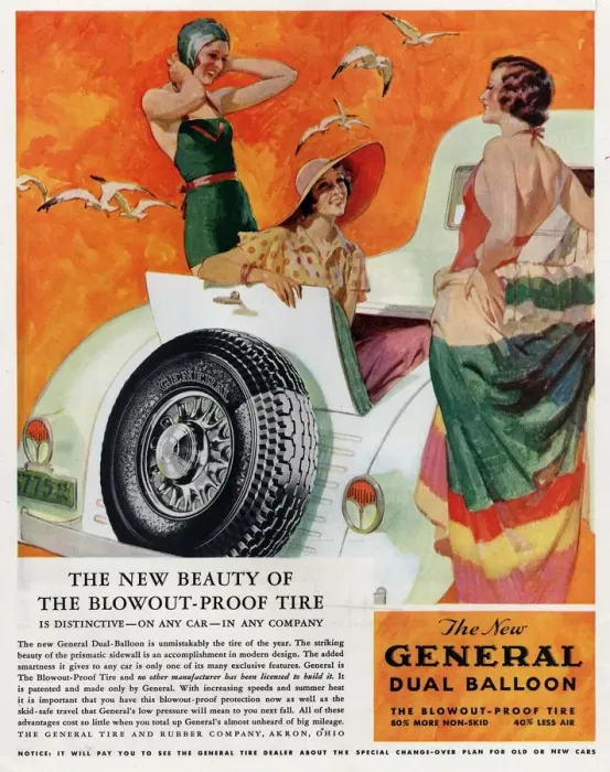 Framed Print : General 1933 1930s USA tyres womens swimwear bathing costumes Framed Print : General 1933 1930s USA tyres womens swimwear bathing costumes