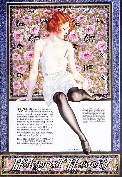 Holeproof Hosiery 1920s USA womens stockings nylons
