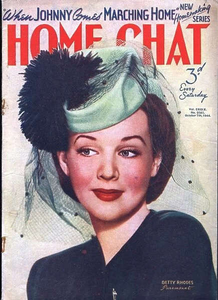 Home Chat 1940s UK hats magazines