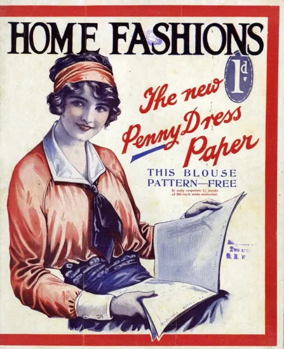 Framed Print : Home Fashion 1920s UK womens first issue portraits magazines Framed Print : Home Fashion 1920s UK womens first issue portraits magazines