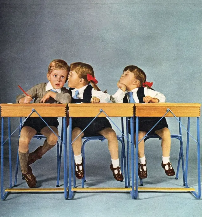 Framed Print : Hoover 1963 1960s UK schools children pupils students schoolgirls schoolboys