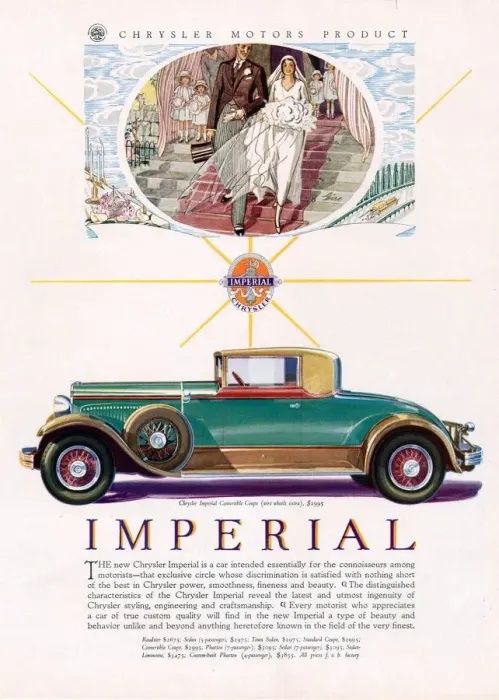 Framed Print : Imperial chrysler 1929 1920s USA cc cars weddings brides grooms Framed Print : Imperial chrysler 1929 1920s USA cc cars weddings brides grooms