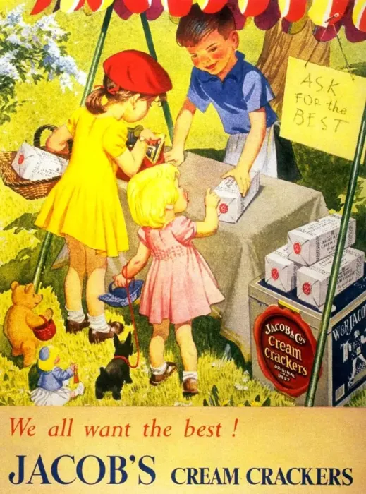 Framed Print : Jacobs 1950s UK biscuits Framed Print : Jacobs 1950s UK biscuits