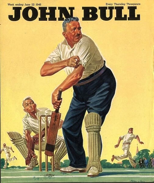John Bull 1946 1940s UK cricket magazines