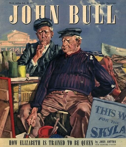 John Bull 1947 1940s UK magazines nautical seaside holidays