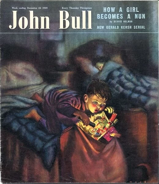 John Bull 1949 1940s UK stockings presents naughty magazines nylons hosiery