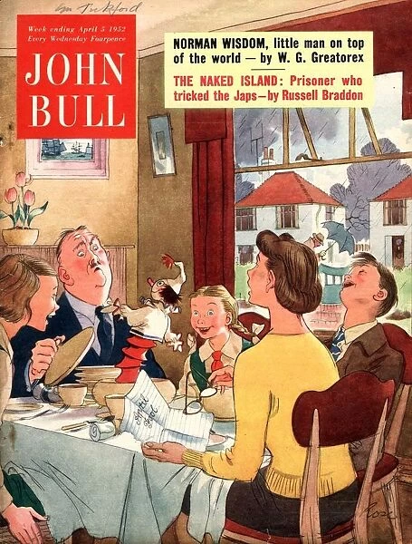John Bull 1950s UK april fools day jack in the box magazines