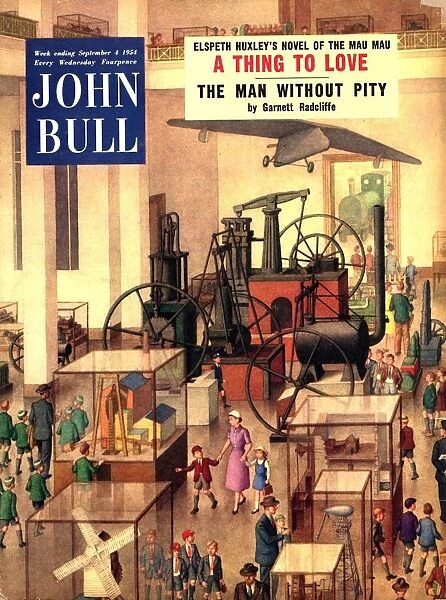 John Bull 1950s UK art museums the science magazines