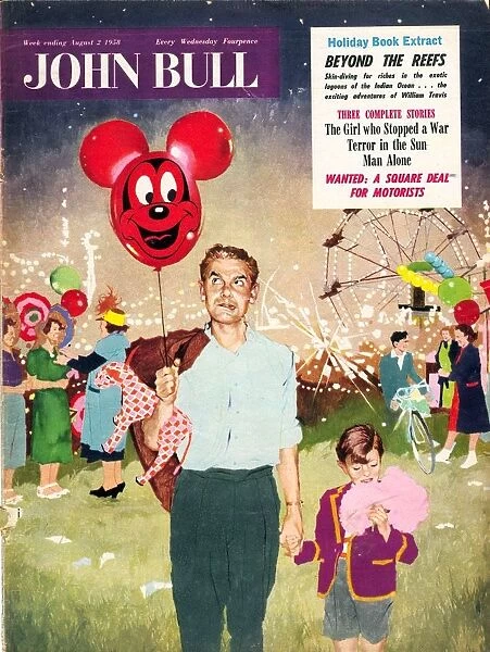 John Bull 1950s UK balloons candy-floss magazines