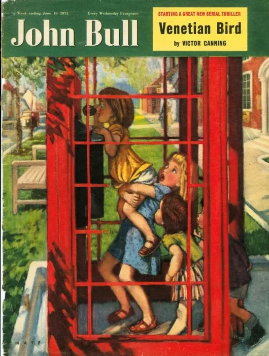 Framed Print : John Bull 1950s UK covers magazines Framed Print : John Bull 1950s UK covers magazines