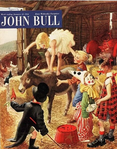 John Bull 1950s UK dressing up fancy dress magazines