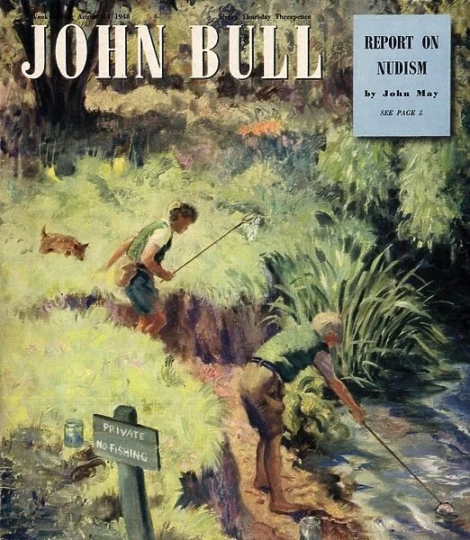 John Bull 1950s UK fishing magazines