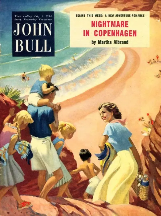 Framed Print : John Bull 1950s UK holidays children beaches seaside sea sand seaside magazines Framed Print : John Bull 1950s UK holidays children beaches seaside sea sand seaside magazines